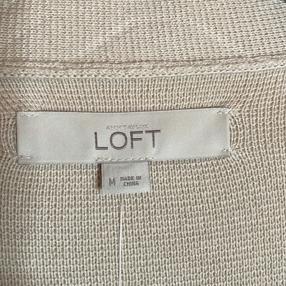 Ann Taylor Loft Knit Cotton Cardigan - Picture 2 of 5